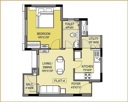 Brigade Orchards L&M Tower floor plan1